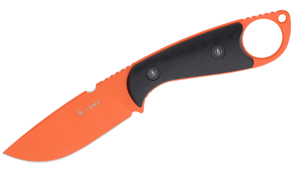 CRKT Altai 2062 Fixed Blade – Black GRN / Hi-Vis Orange