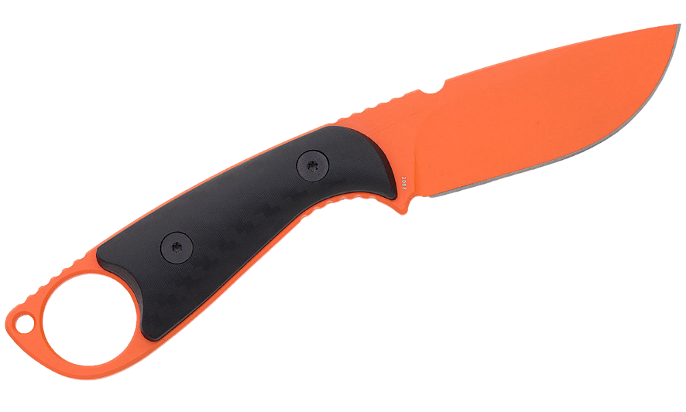CRKT Altai 2062 Fixed Blade – Black GRN / Hi-Vis Orange