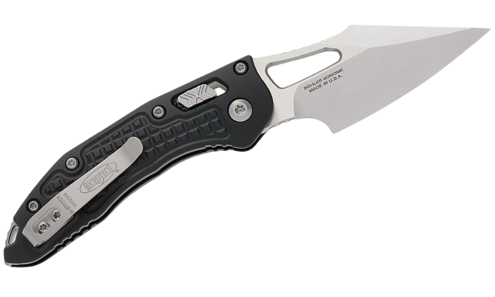 Microtech 169MRL-10FR M-Stitch RAM-LOK Manual Folding Knife 3.05" M390MK