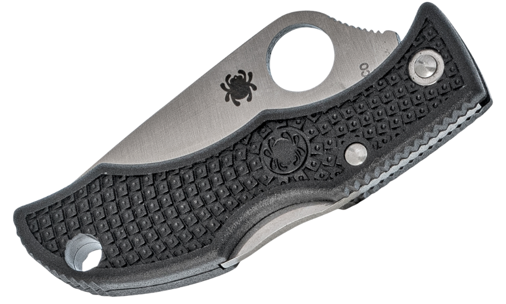 Spyderco Ladybug 3 Key Ring Knife – Black FRN / VG-10 Serrated