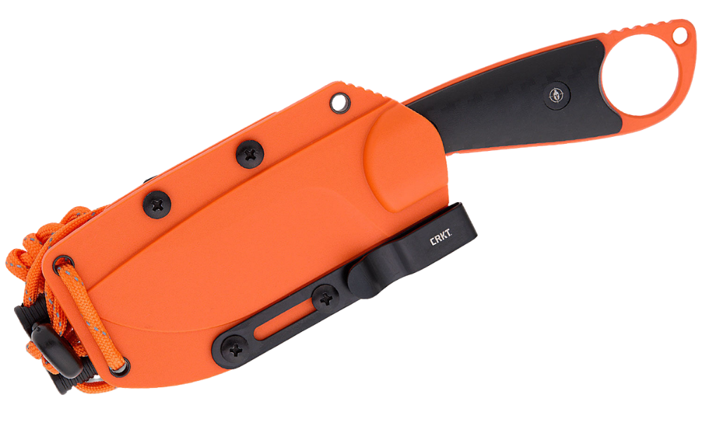 CRKT Altai 2062 Fixed Blade – Black GRN / Hi-Vis Orange