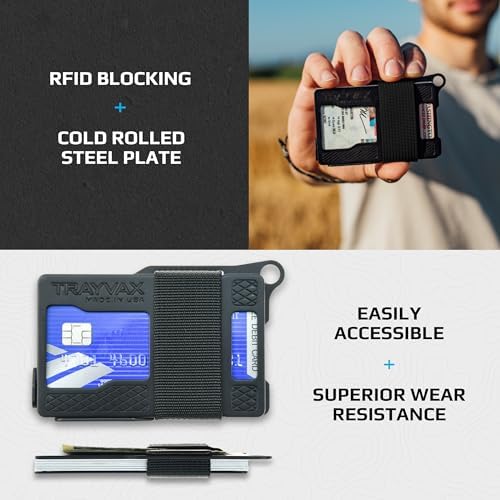 Trayvax Armored Summit Wallet – Shadow Black