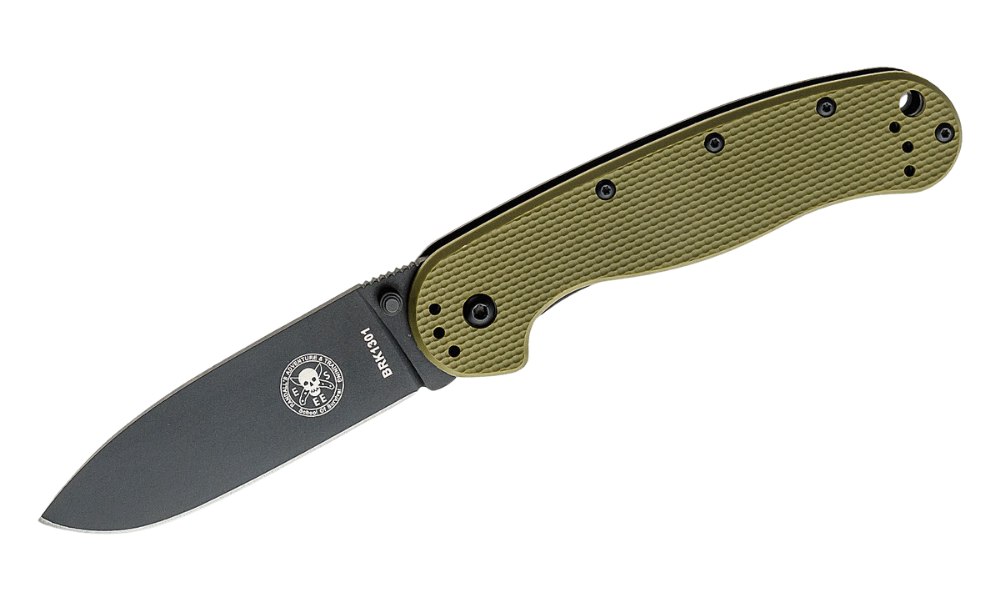 ESEE Avispa Folding Knife – OD Green / AUS-8