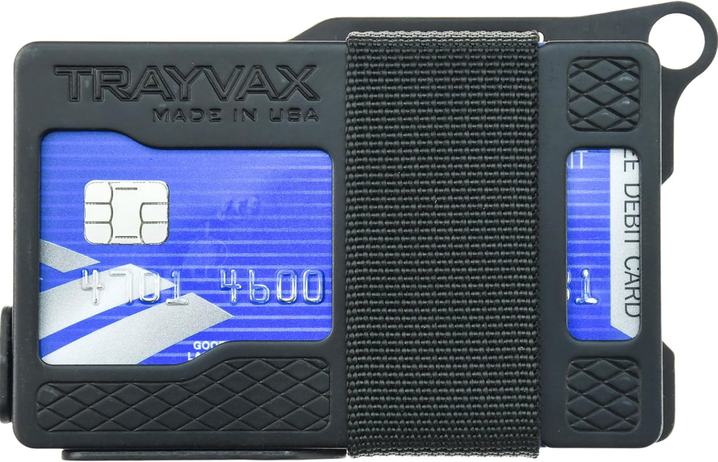 Trayvax Armored Summit Wallet – Shadow Black
