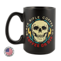 Black Rifle Coffee Company Coffee or Die Skull Mug – Black