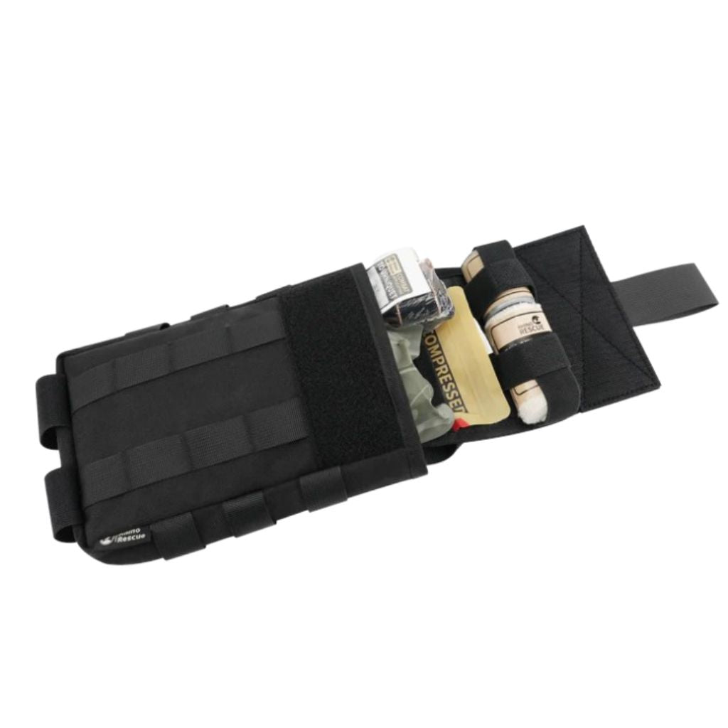 Rhino Rescue IFAK EDC Kit in Pouch – Black