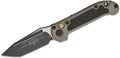 Microtech 1136-1NC LUDT Gen III AUTO Folding Knife 3.45" M390MK Black Tanto Plain Blade