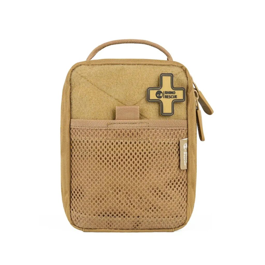 Rhino Rescue Mini-IFAK Kit in Pouch – Tan