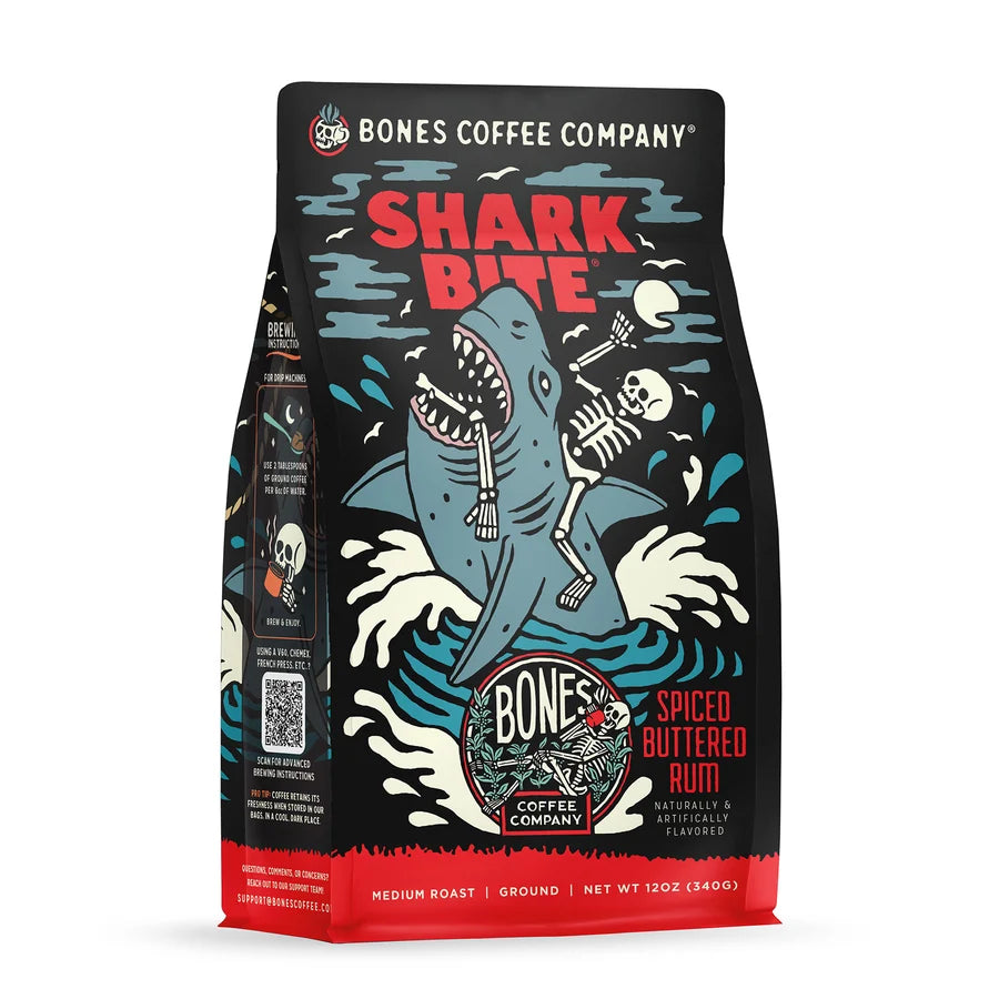 Bones Coffee Company Dragon's Lair Coffee – Whole Bean 340g