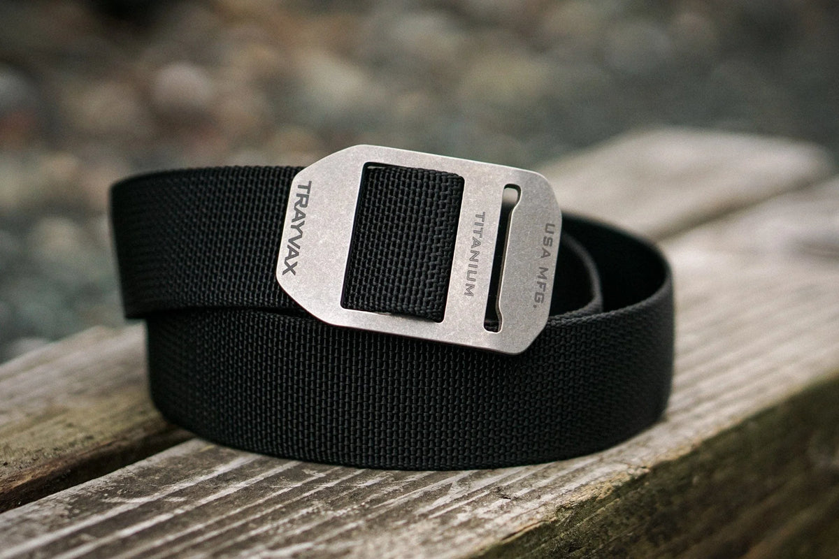 Trayvax Junior Cinch Belt – Black
