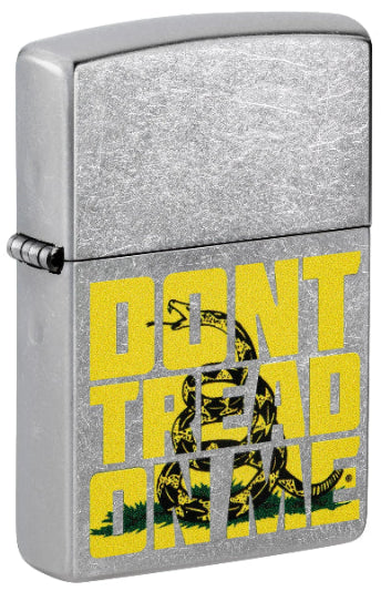 Zippo Don't Tread on Me Snake Design Windproof Lighter