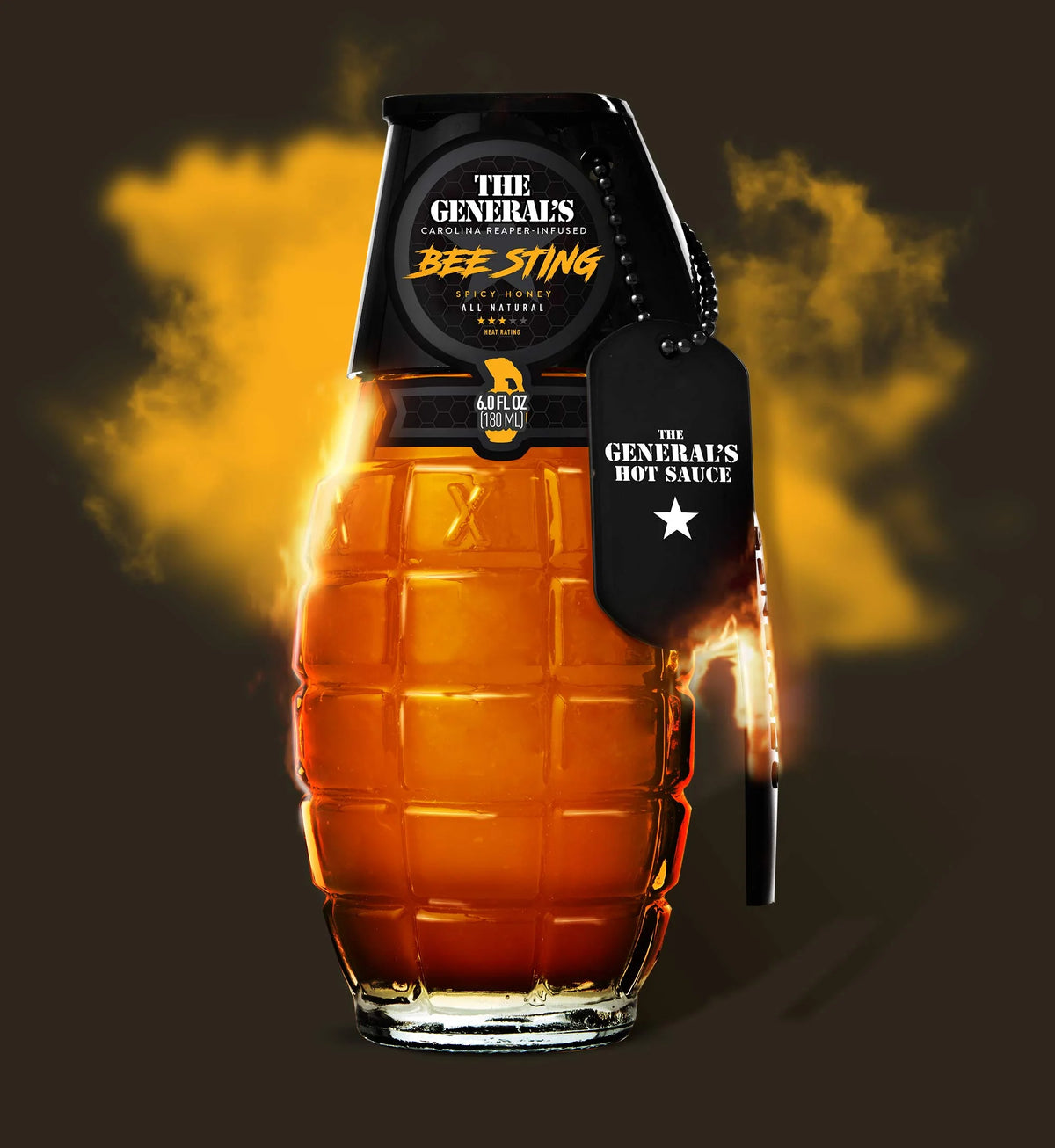 The General's Bee Sting Spicy Honey