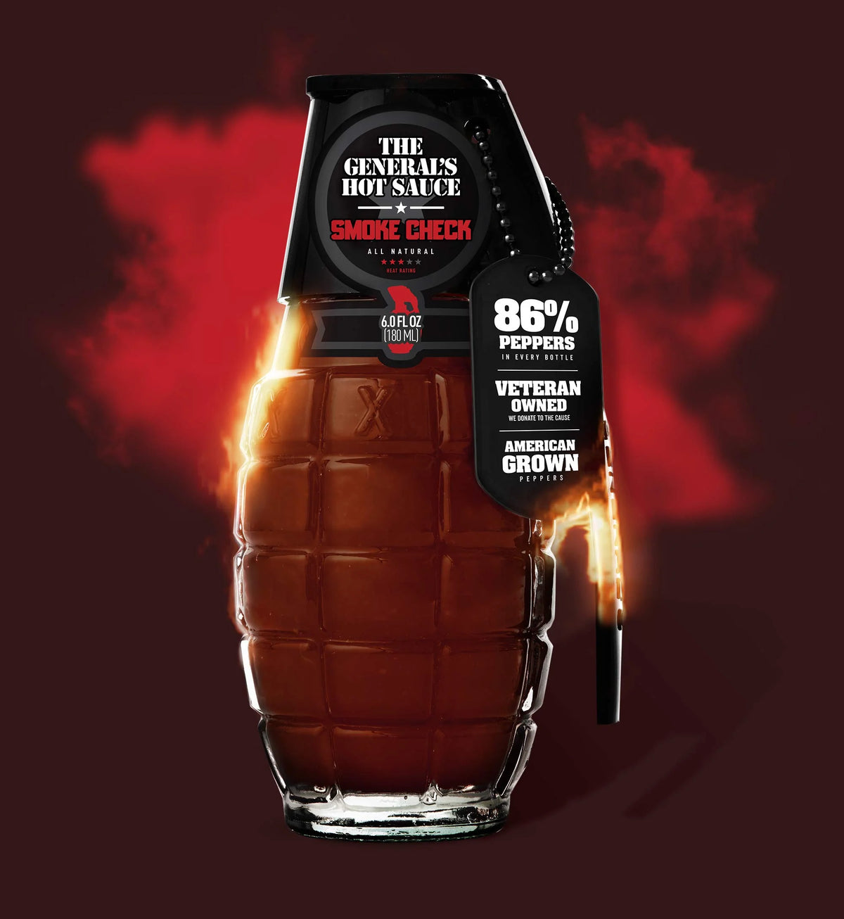 The General's Smoke Check Hot Sauce