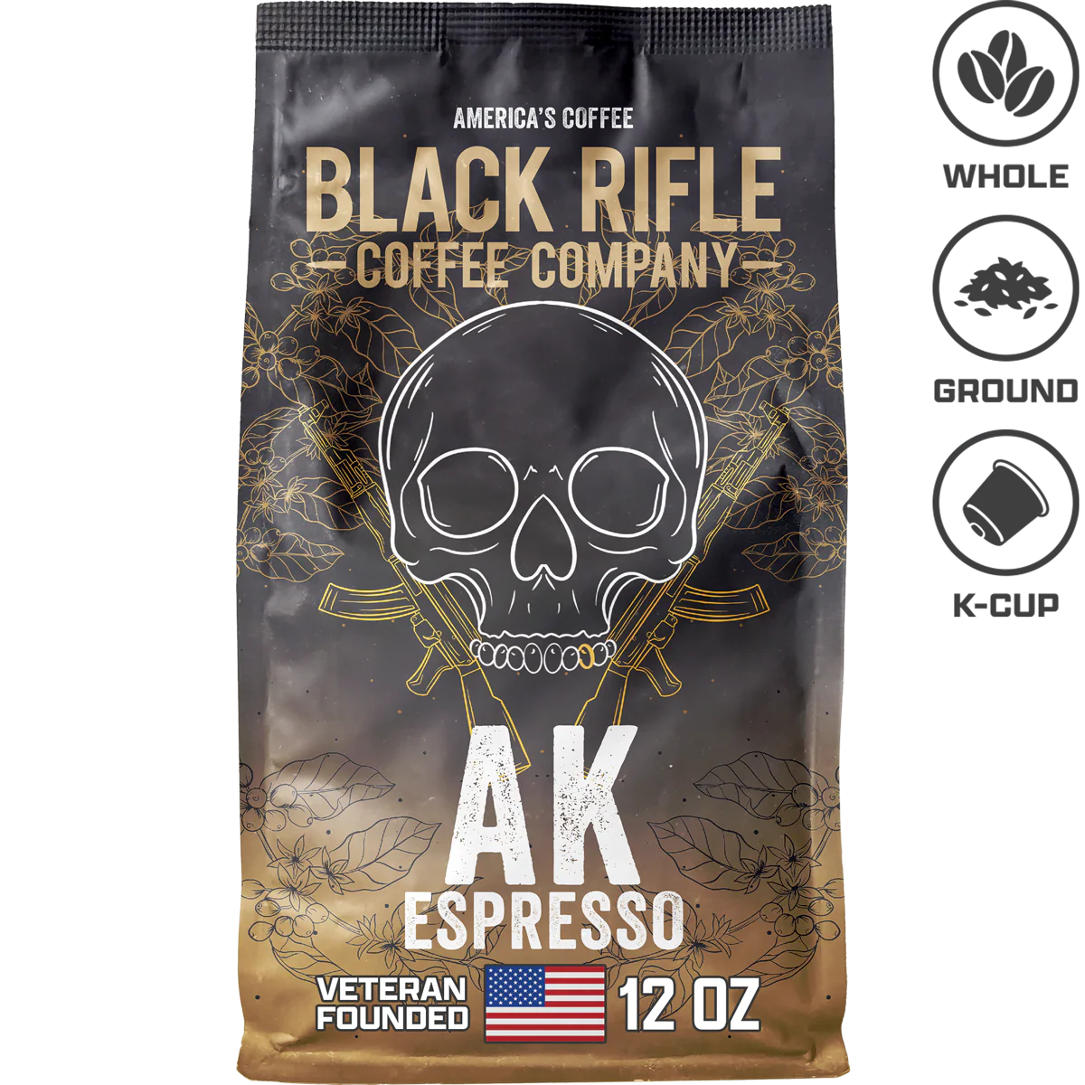 Black Rifle Coffee Company AK-Espresso Roast – Ground