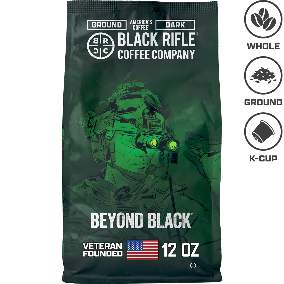 Black Rifle Coffee Company Beyond Black Roast – Whole Bean