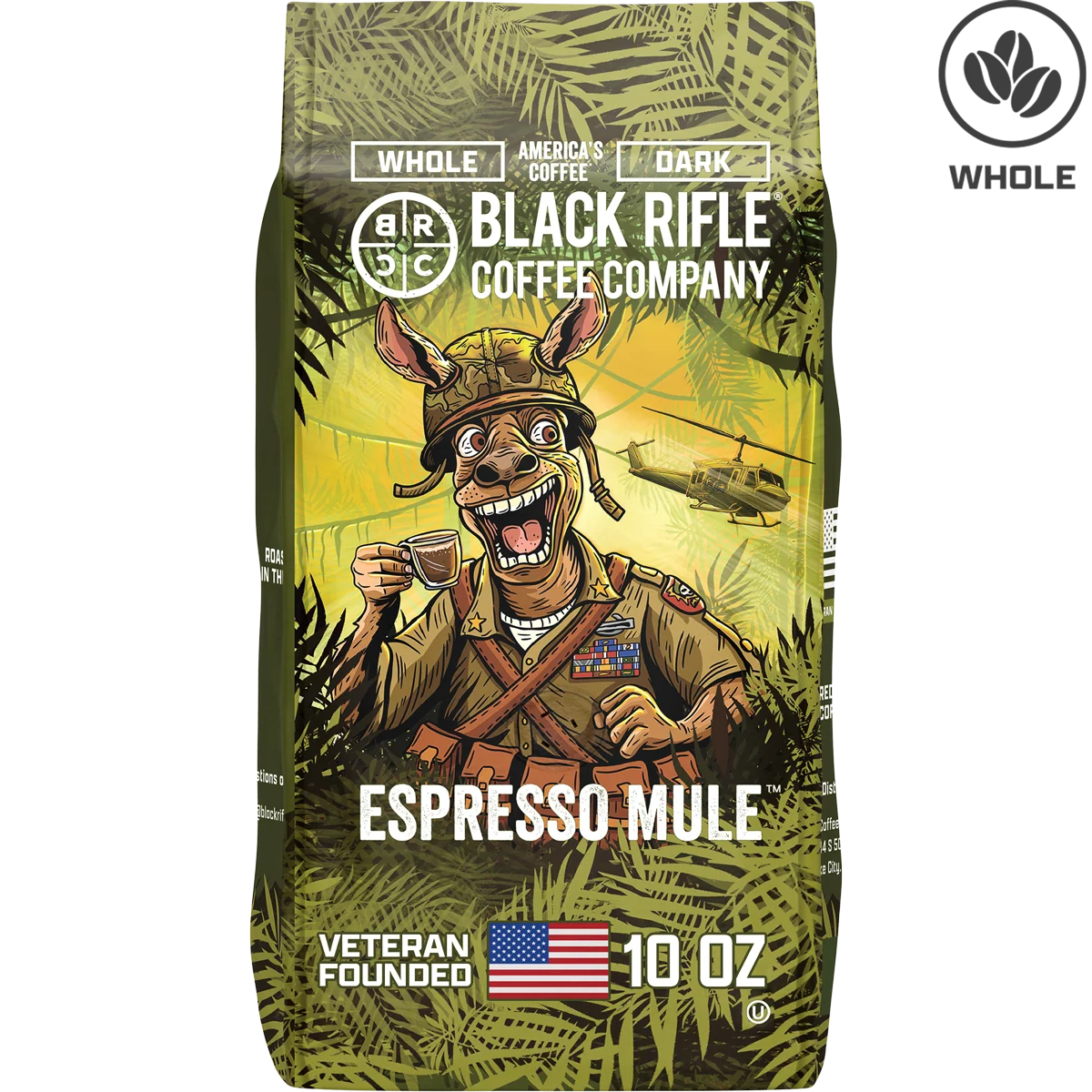 Black Rifle Coffee Company Espresso Mule Roast – Whole Bean