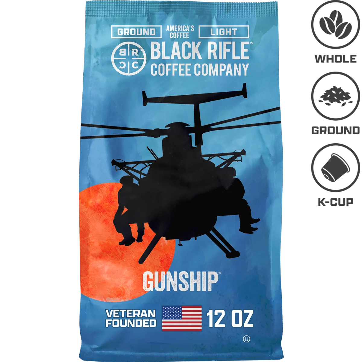 Black Rifle Coffee Company Gunship Roast – Ground