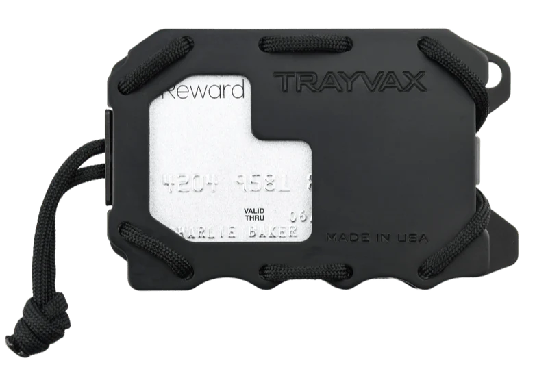 Trayvax Original 2.0 Wallet  – Black